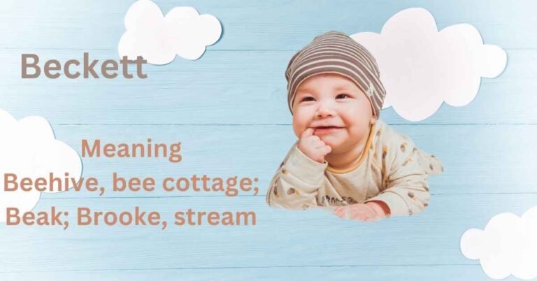 Beckett Name Meaning